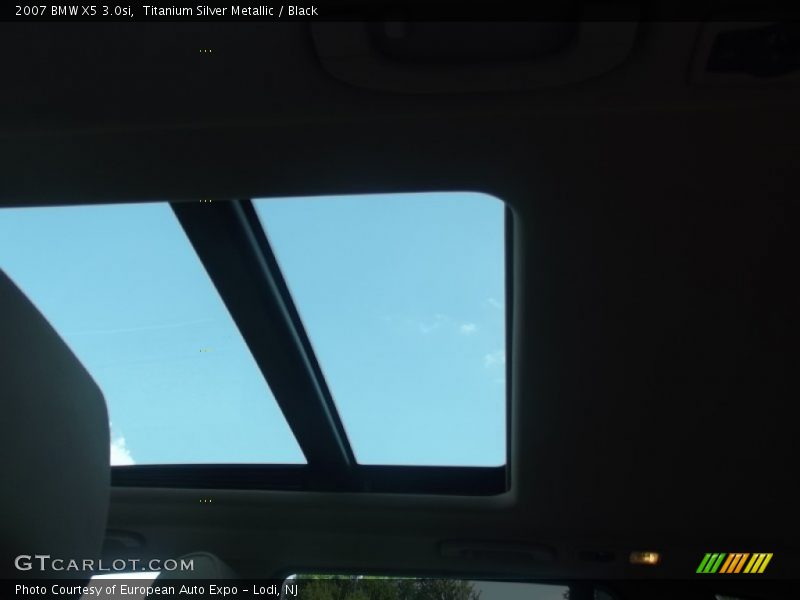 Titanium Silver Metallic / Black 2007 BMW X5 3.0si
