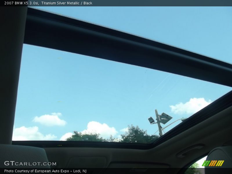 Titanium Silver Metallic / Black 2007 BMW X5 3.0si