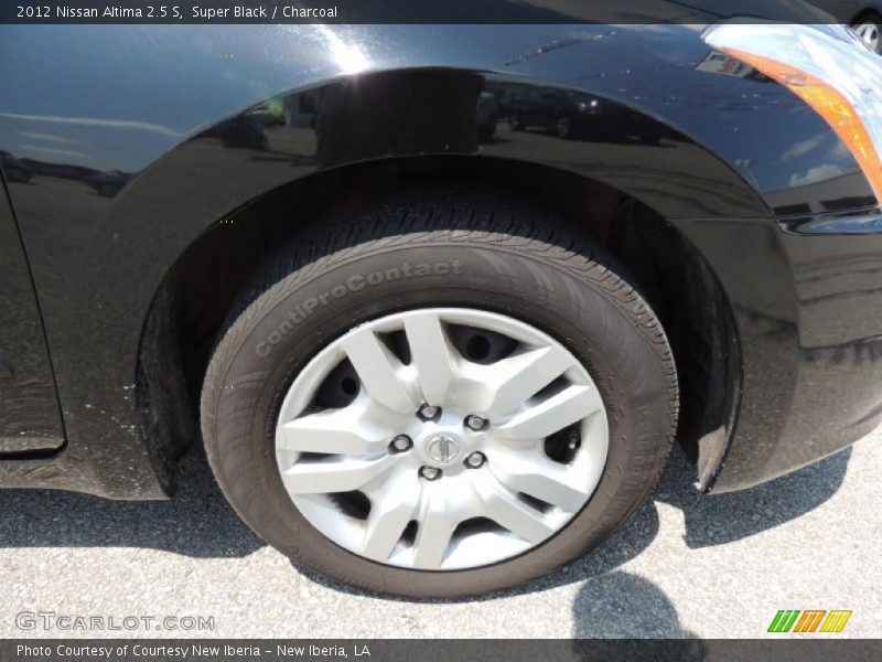 Super Black / Charcoal 2012 Nissan Altima 2.5 S