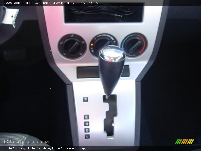 Bright Silver Metallic / Dark Slate Gray 2008 Dodge Caliber SXT