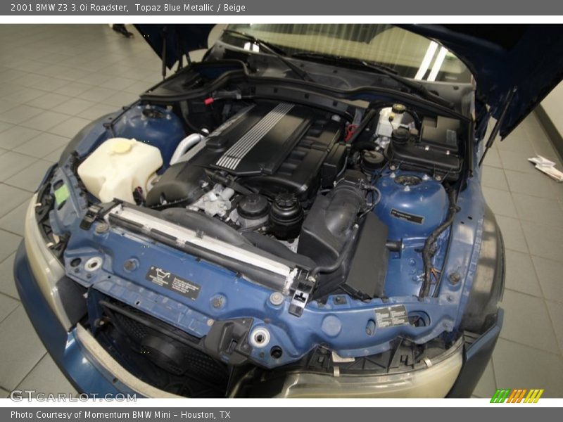  2001 Z3 3.0i Roadster Engine - 3.0 Liter DOHC 24-Valve Inline 6 Cylinder