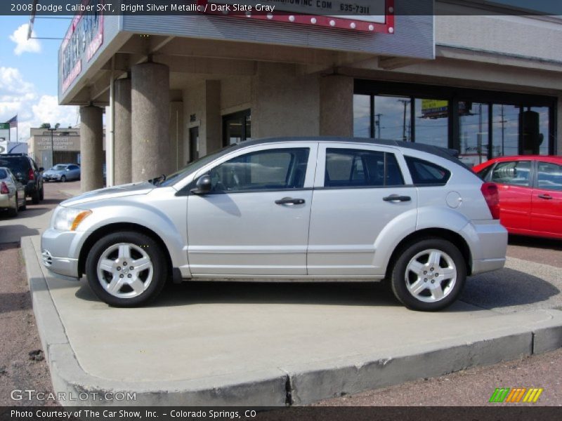 Bright Silver Metallic / Dark Slate Gray 2008 Dodge Caliber SXT