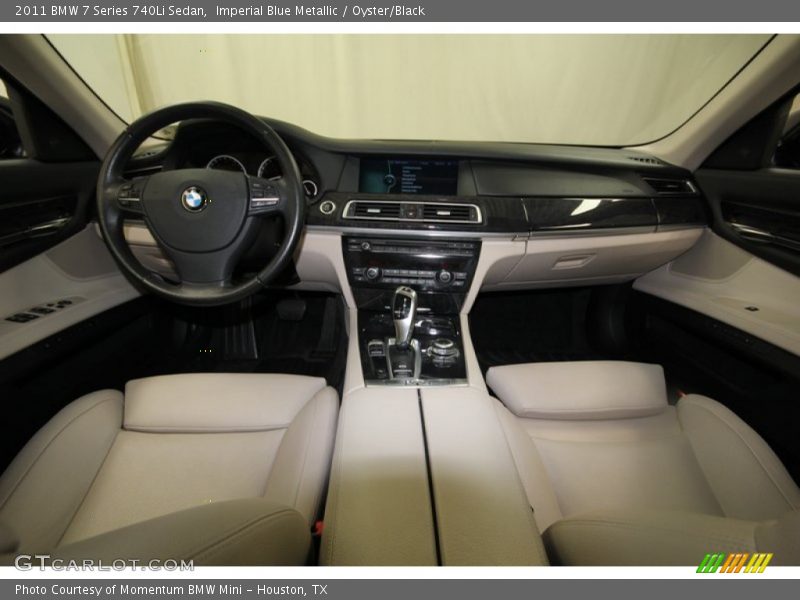 Imperial Blue Metallic / Oyster/Black 2011 BMW 7 Series 740Li Sedan