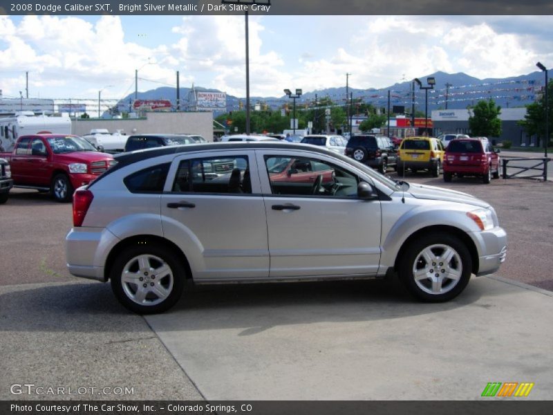 Bright Silver Metallic / Dark Slate Gray 2008 Dodge Caliber SXT