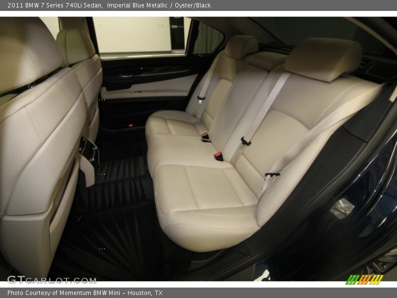 Imperial Blue Metallic / Oyster/Black 2011 BMW 7 Series 740Li Sedan