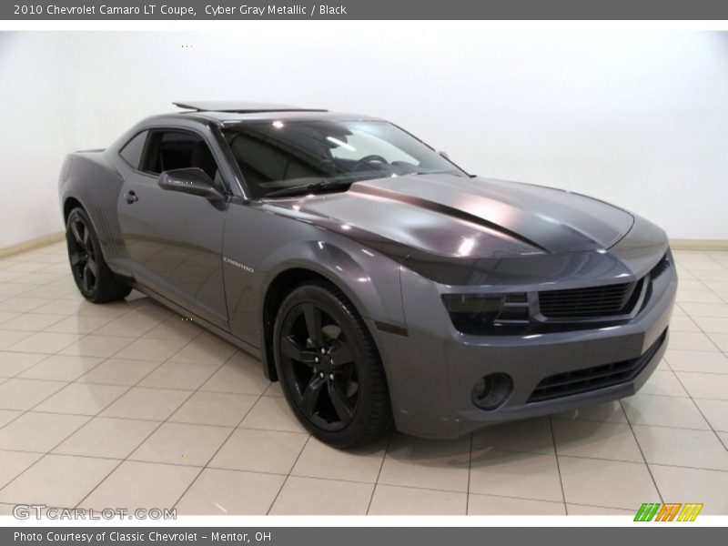 Cyber Gray Metallic / Black 2010 Chevrolet Camaro LT Coupe