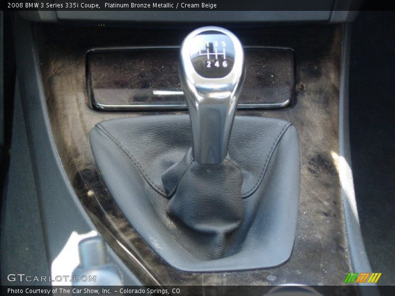 Platinum Bronze Metallic / Cream Beige 2008 BMW 3 Series 335i Coupe