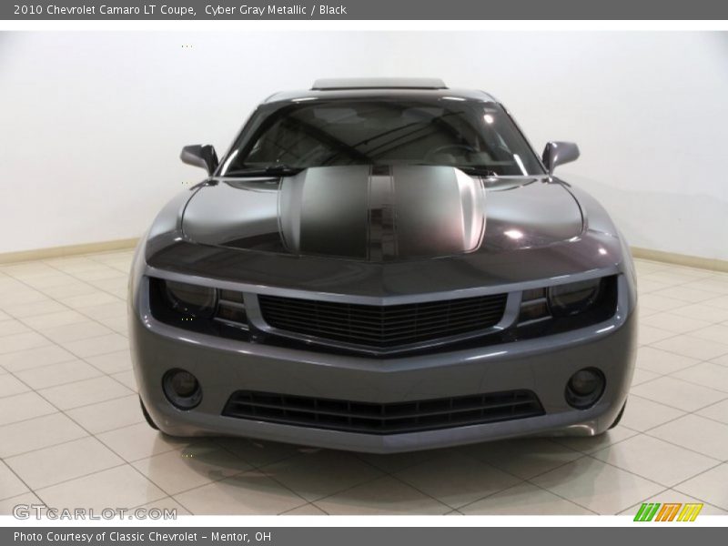 Cyber Gray Metallic / Black 2010 Chevrolet Camaro LT Coupe
