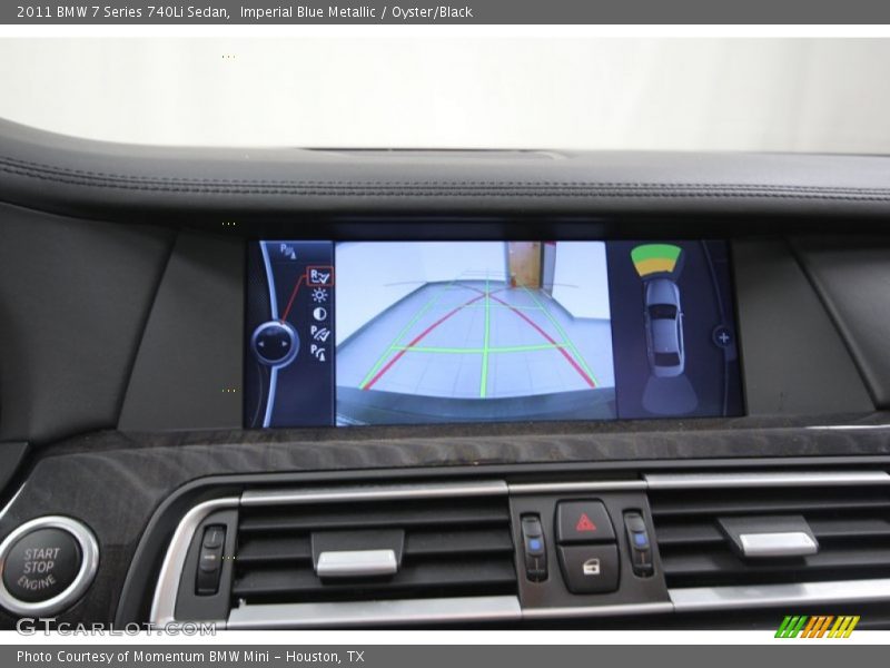 Imperial Blue Metallic / Oyster/Black 2011 BMW 7 Series 740Li Sedan
