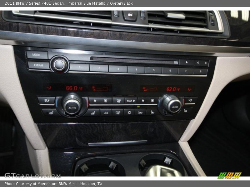 Imperial Blue Metallic / Oyster/Black 2011 BMW 7 Series 740Li Sedan