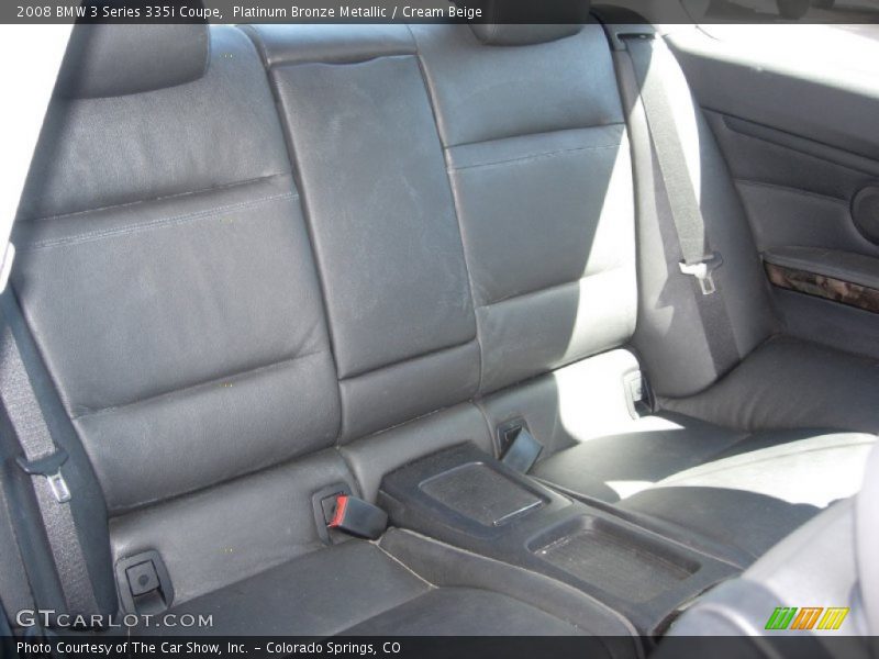 Platinum Bronze Metallic / Cream Beige 2008 BMW 3 Series 335i Coupe