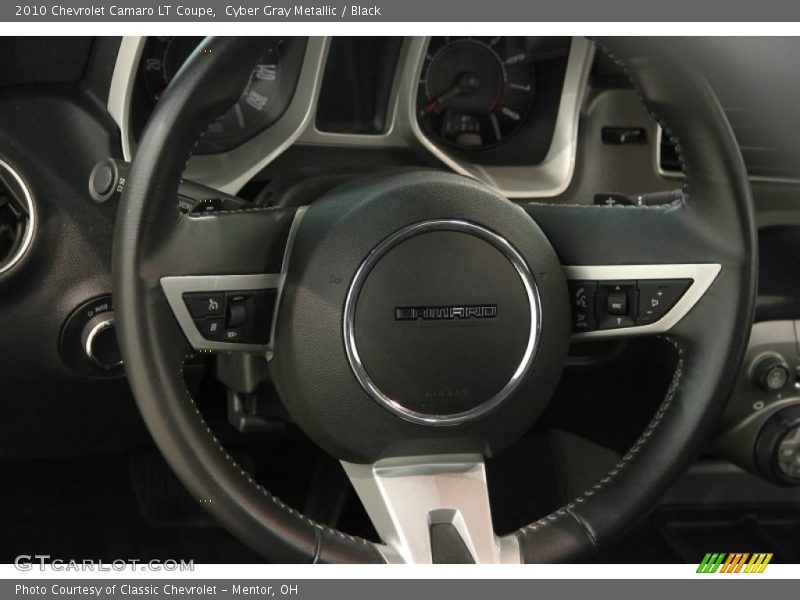 Cyber Gray Metallic / Black 2010 Chevrolet Camaro LT Coupe