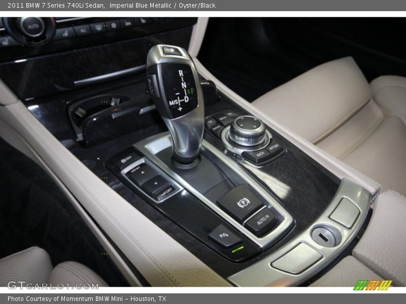 Imperial Blue Metallic / Oyster/Black 2011 BMW 7 Series 740Li Sedan