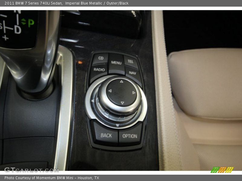 Imperial Blue Metallic / Oyster/Black 2011 BMW 7 Series 740Li Sedan