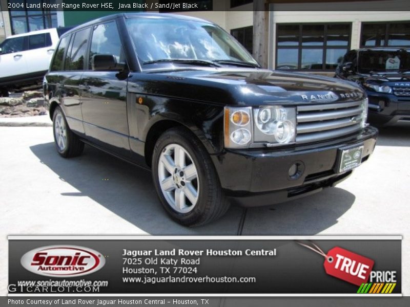 Java Black / Sand/Jet Black 2004 Land Rover Range Rover HSE