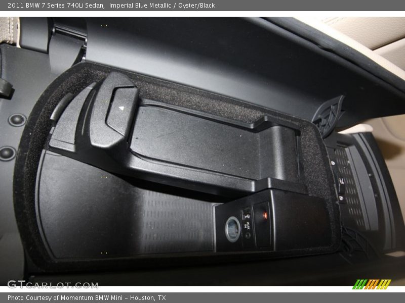 Imperial Blue Metallic / Oyster/Black 2011 BMW 7 Series 740Li Sedan