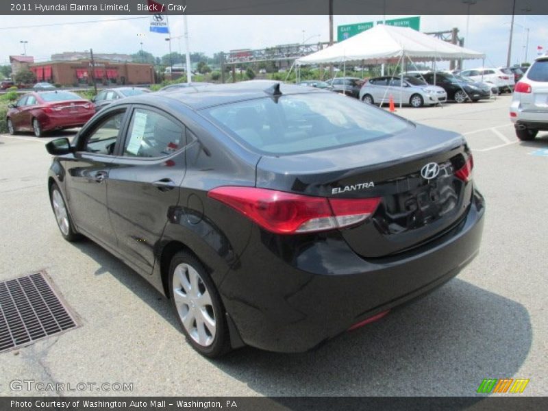 Black / Gray 2011 Hyundai Elantra Limited