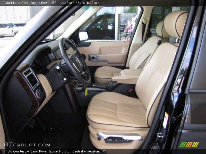 Java Black / Sand/Jet Black 2004 Land Rover Range Rover HSE