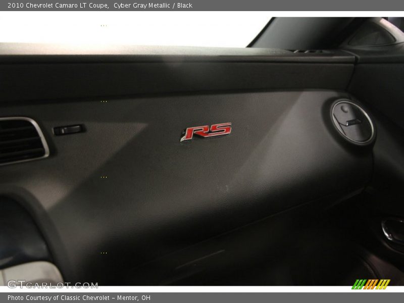 Cyber Gray Metallic / Black 2010 Chevrolet Camaro LT Coupe