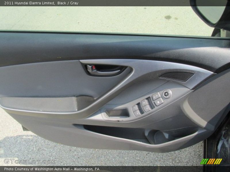 Black / Gray 2011 Hyundai Elantra Limited