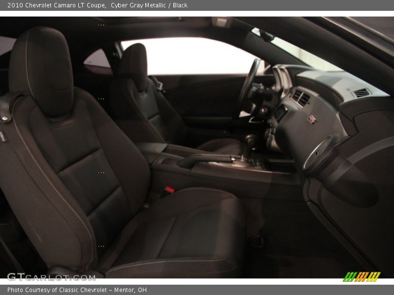 Cyber Gray Metallic / Black 2010 Chevrolet Camaro LT Coupe