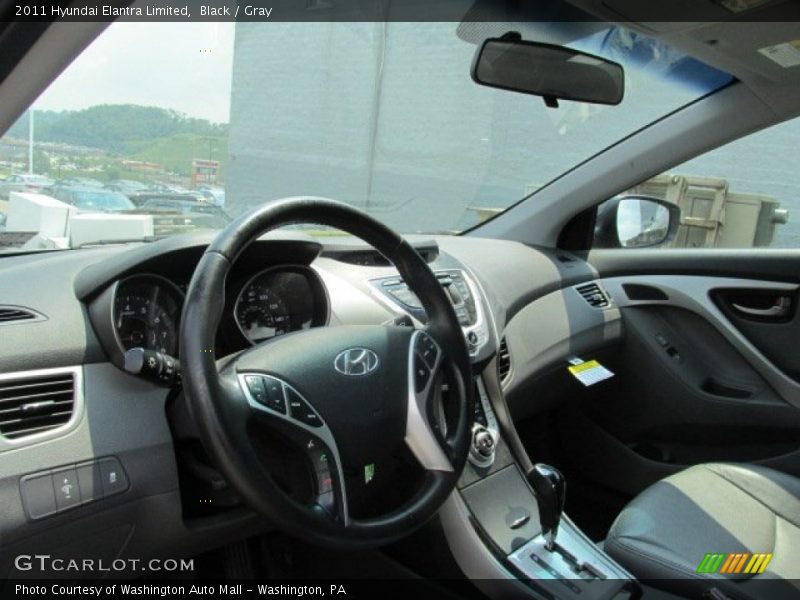 Black / Gray 2011 Hyundai Elantra Limited