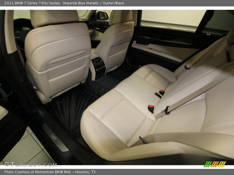 Imperial Blue Metallic / Oyster/Black 2011 BMW 7 Series 740Li Sedan