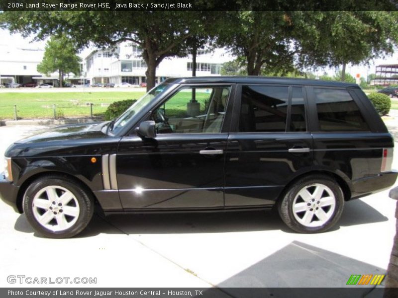 Java Black / Sand/Jet Black 2004 Land Rover Range Rover HSE