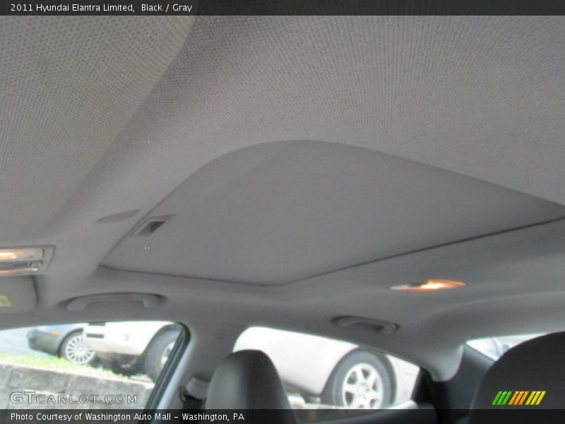 Black / Gray 2011 Hyundai Elantra Limited