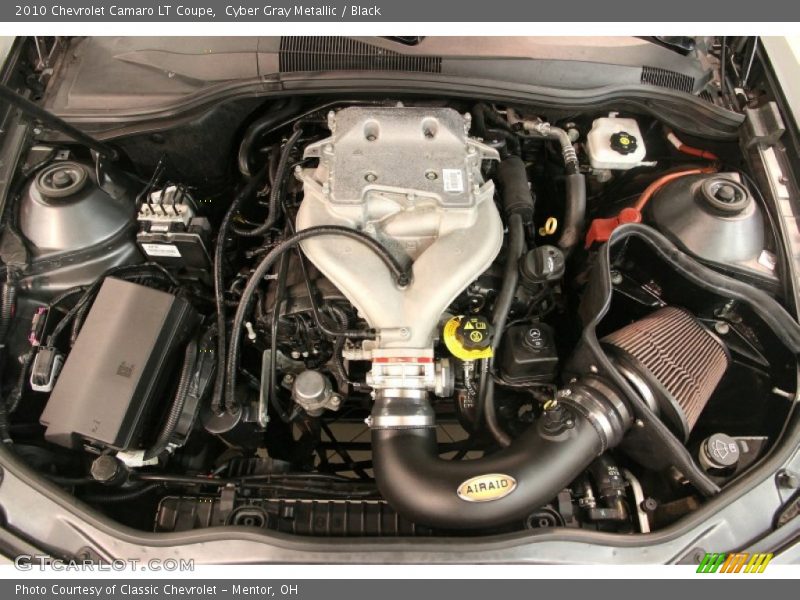 Cyber Gray Metallic / Black 2010 Chevrolet Camaro LT Coupe