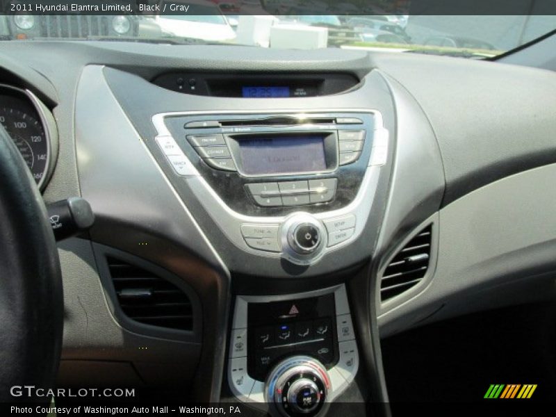 Black / Gray 2011 Hyundai Elantra Limited