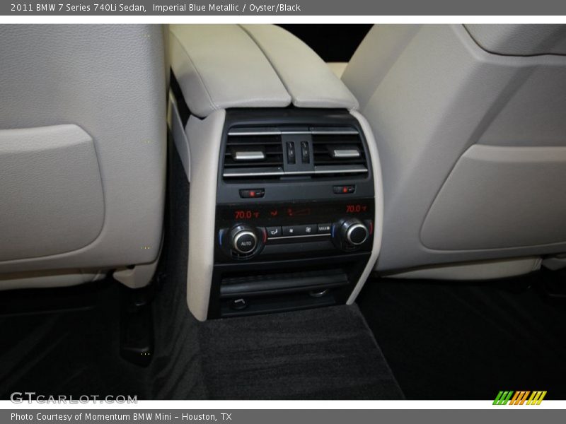 Imperial Blue Metallic / Oyster/Black 2011 BMW 7 Series 740Li Sedan