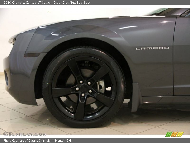 Cyber Gray Metallic / Black 2010 Chevrolet Camaro LT Coupe