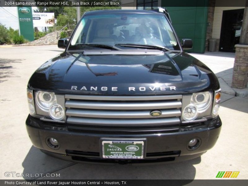 Java Black / Sand/Jet Black 2004 Land Rover Range Rover HSE