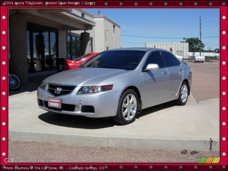 Meteor Silver Metallic / Quartz 2004 Acura TSX Sedan