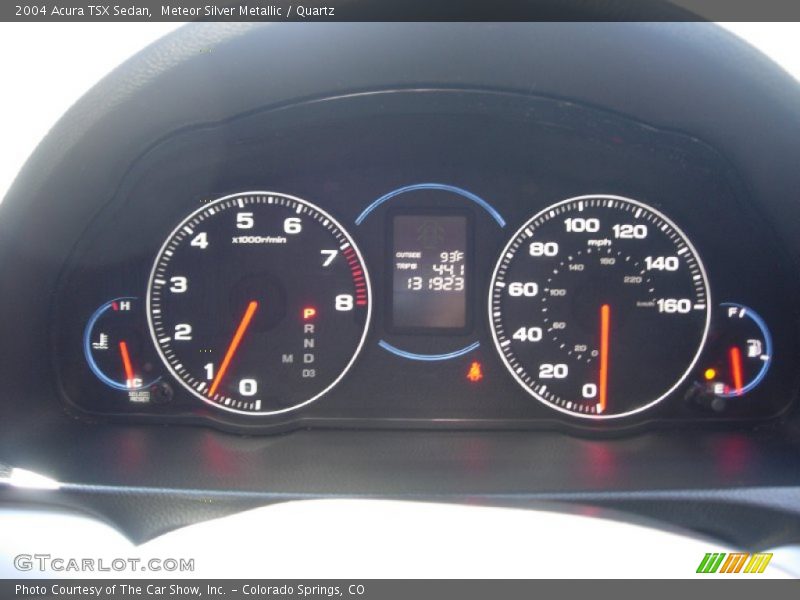 Meteor Silver Metallic / Quartz 2004 Acura TSX Sedan