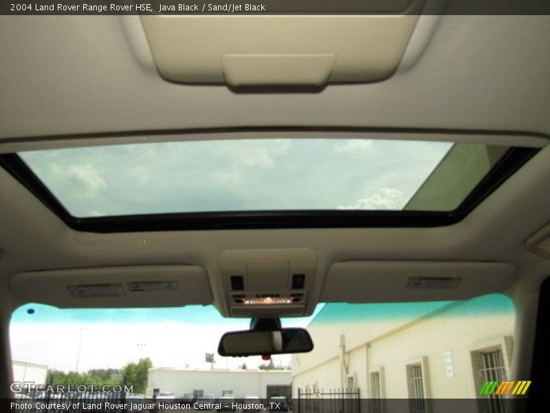 Java Black / Sand/Jet Black 2004 Land Rover Range Rover HSE