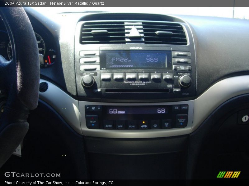Meteor Silver Metallic / Quartz 2004 Acura TSX Sedan
