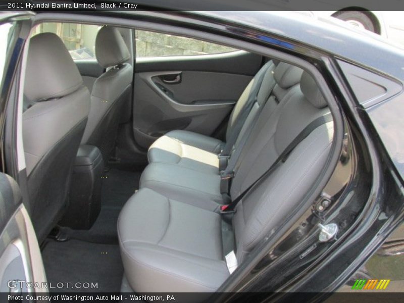Black / Gray 2011 Hyundai Elantra Limited