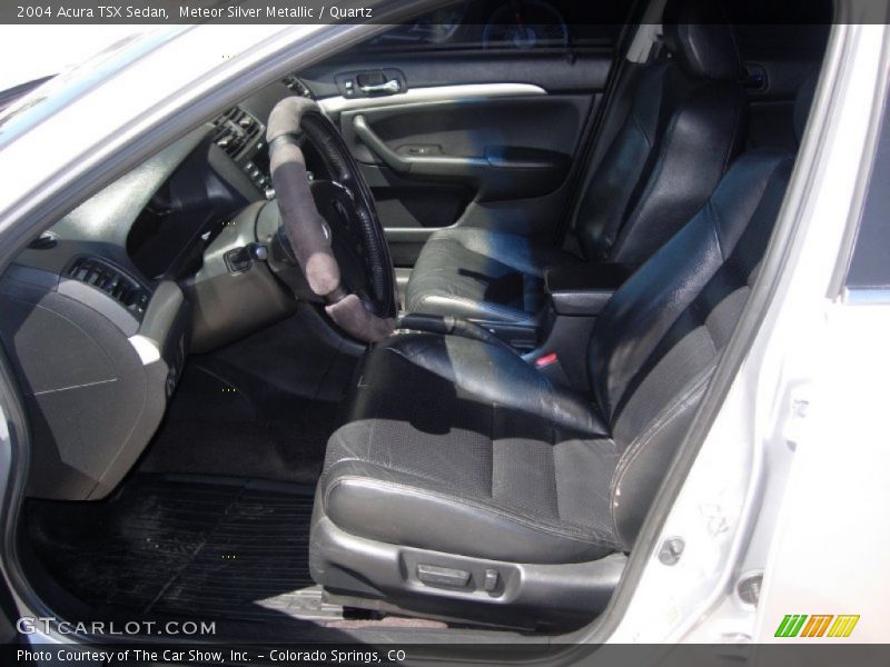 Meteor Silver Metallic / Quartz 2004 Acura TSX Sedan