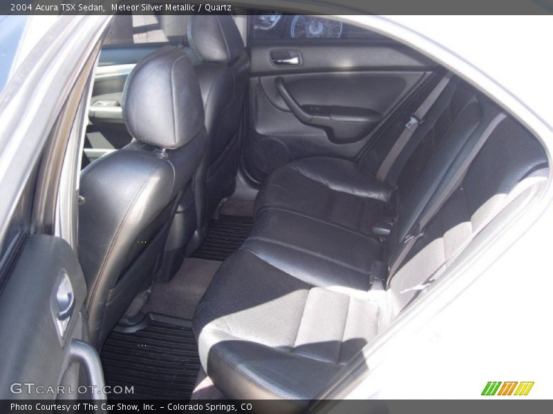 Meteor Silver Metallic / Quartz 2004 Acura TSX Sedan