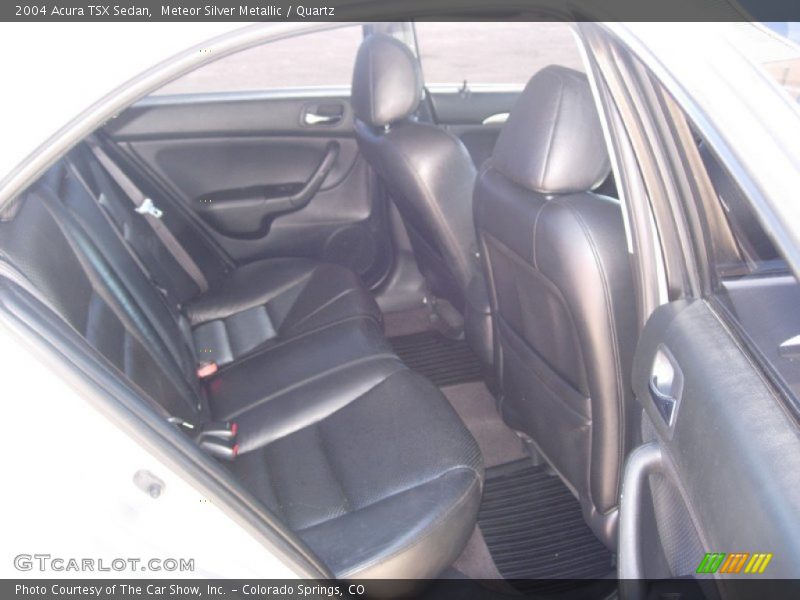 Meteor Silver Metallic / Quartz 2004 Acura TSX Sedan