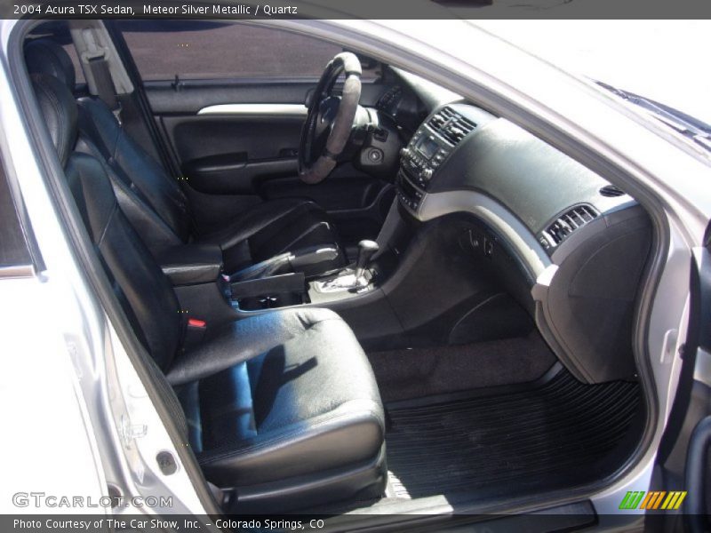Meteor Silver Metallic / Quartz 2004 Acura TSX Sedan