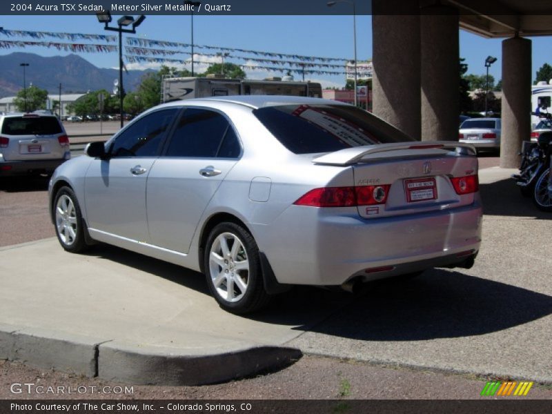 Meteor Silver Metallic / Quartz 2004 Acura TSX Sedan