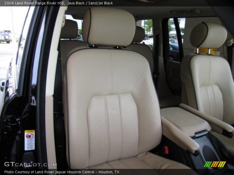 Java Black / Sand/Jet Black 2004 Land Rover Range Rover HSE
