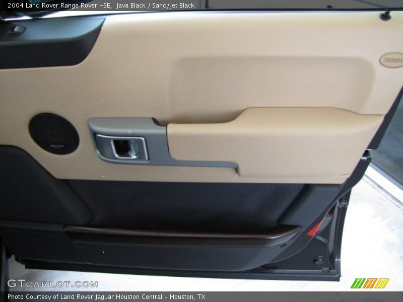Java Black / Sand/Jet Black 2004 Land Rover Range Rover HSE