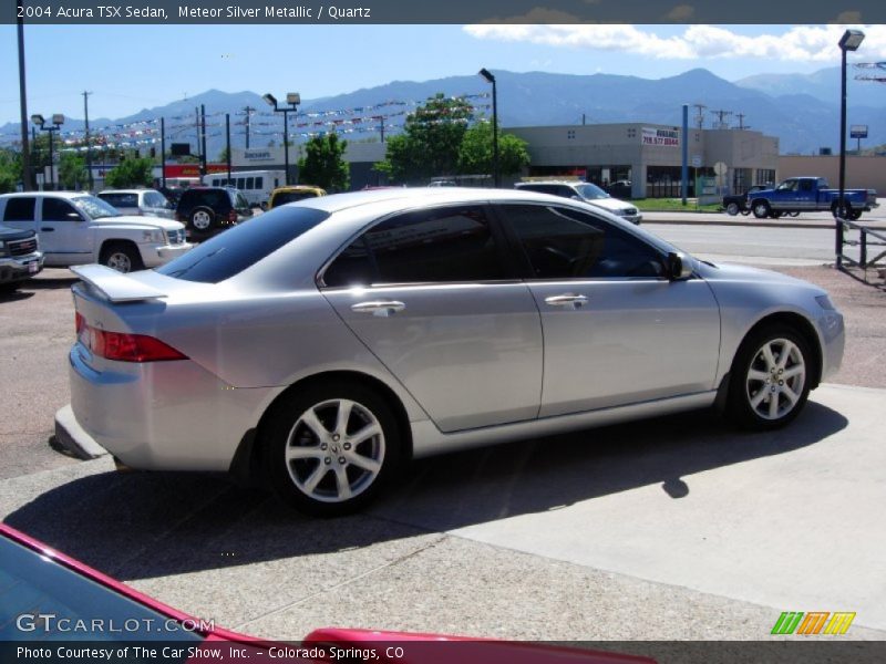 Meteor Silver Metallic / Quartz 2004 Acura TSX Sedan