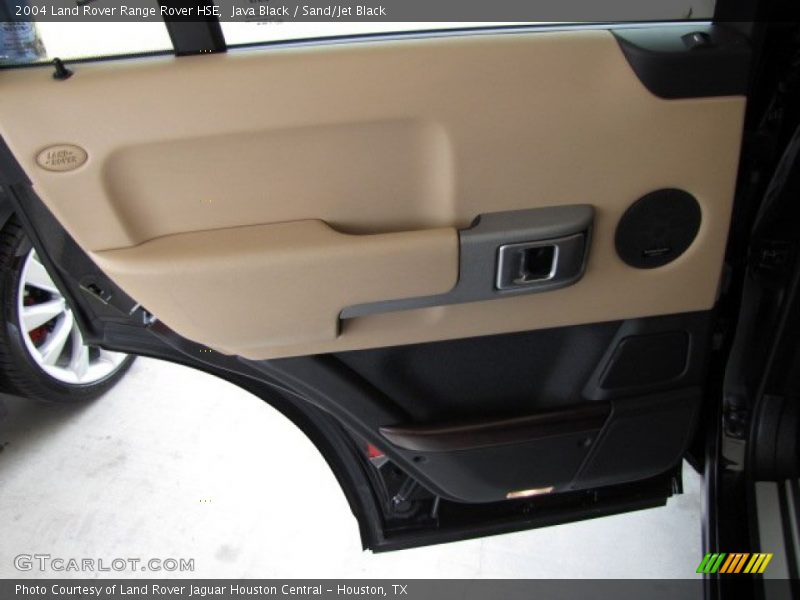 Java Black / Sand/Jet Black 2004 Land Rover Range Rover HSE