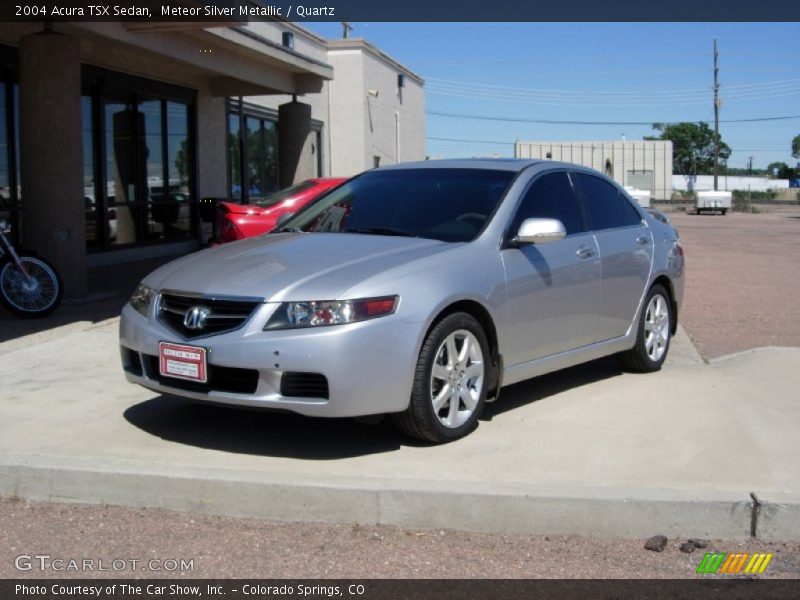 Meteor Silver Metallic / Quartz 2004 Acura TSX Sedan
