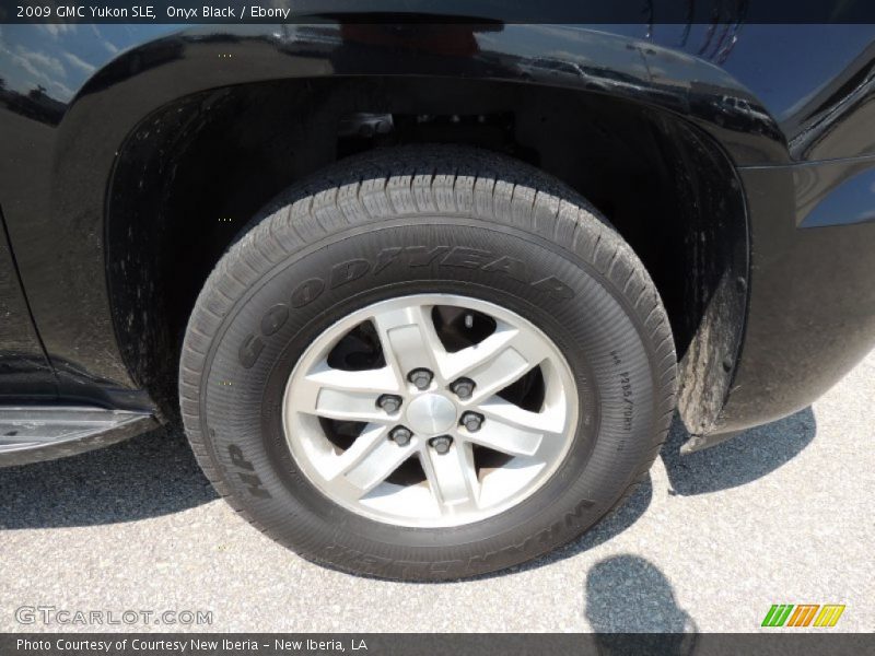 Onyx Black / Ebony 2009 GMC Yukon SLE